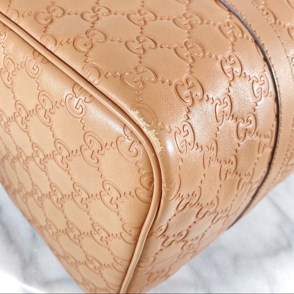 |SOLD| Gucci Guccissima Medium Boston Bag - Picture 7 of 12